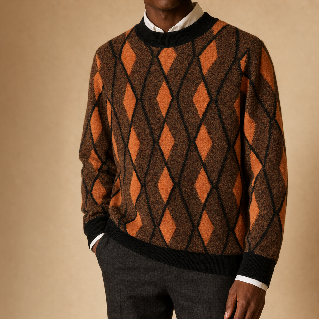 Bancroft Diamond Wool Sweater