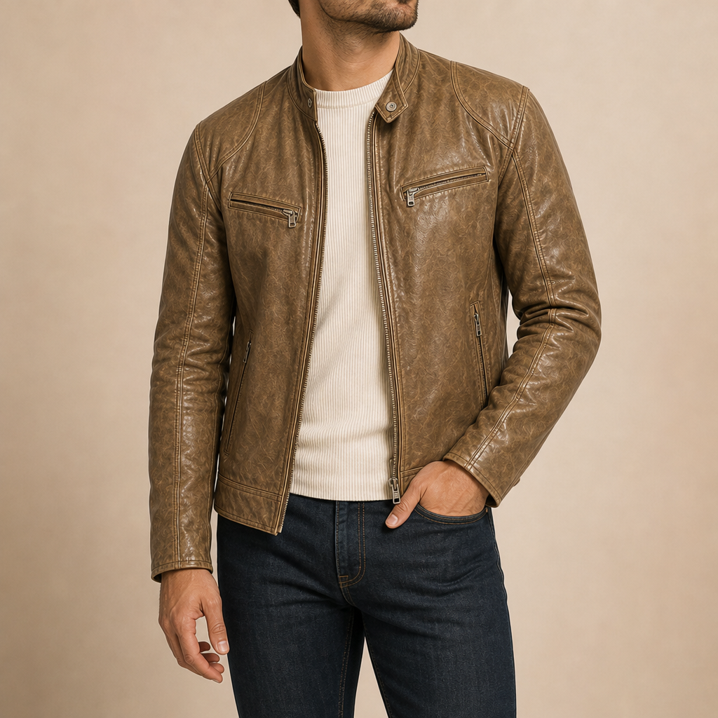 Grant Zip Moto Jacket