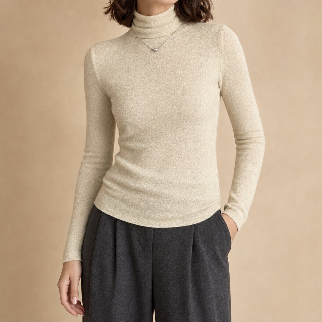 Marlene Sparkle Turtleneck Sweater