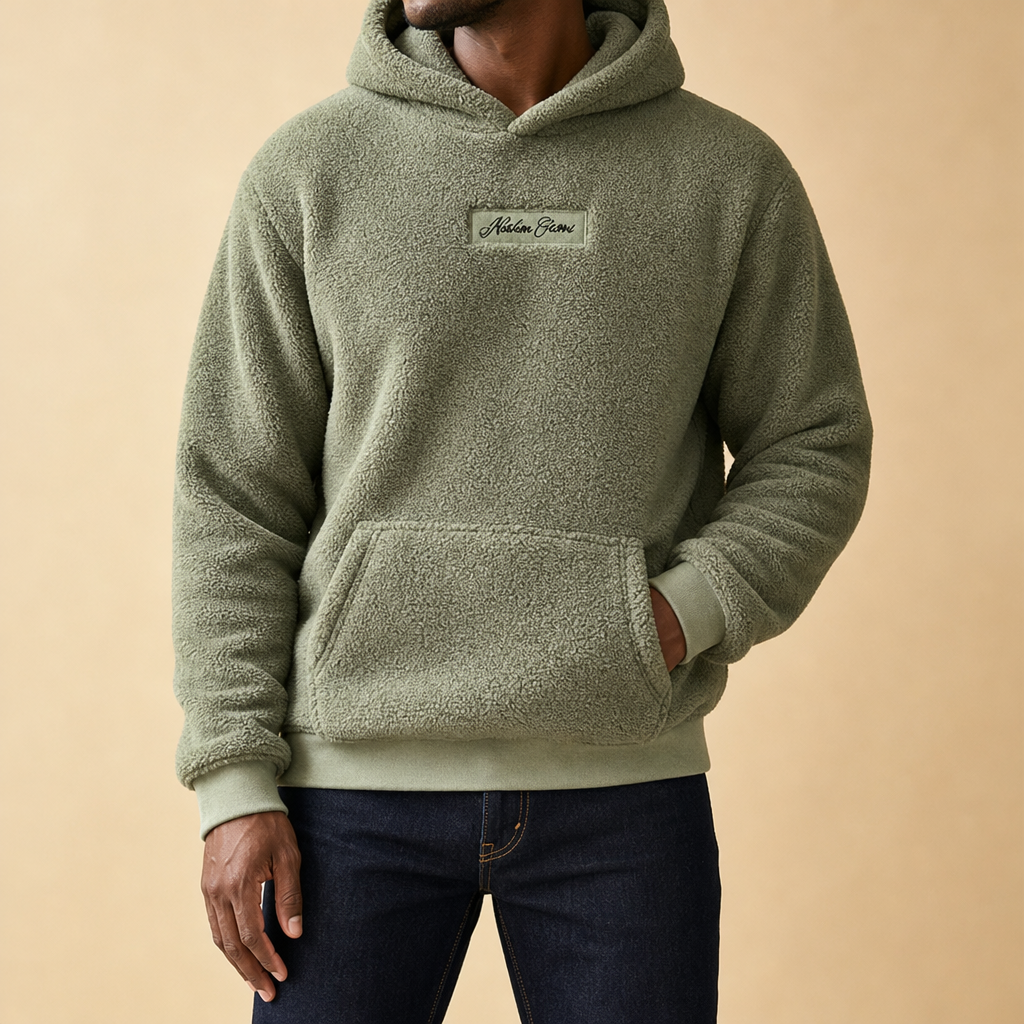 Trent Sherpa Pullover Hoodie