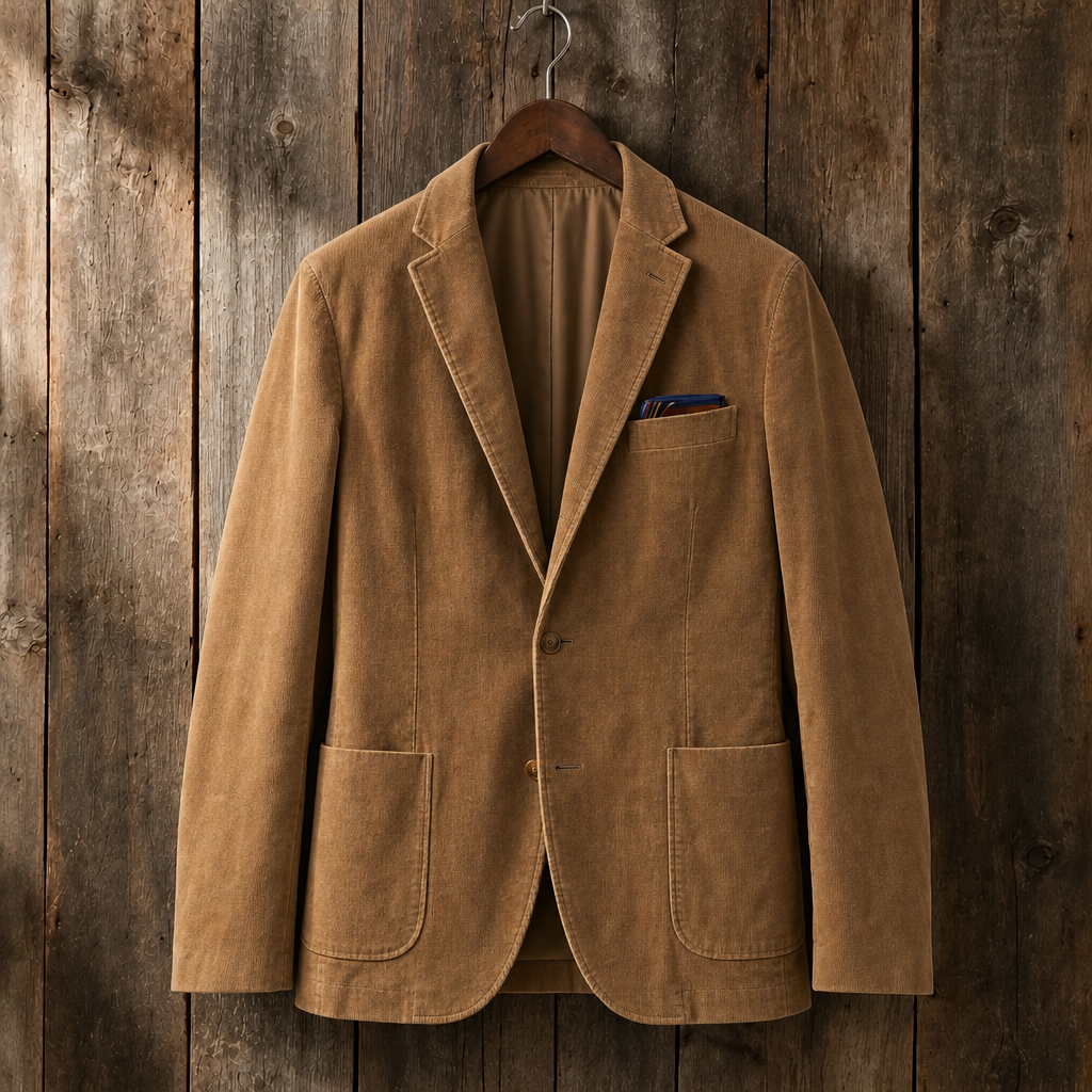Chester Tailored Corduroy Blazer
