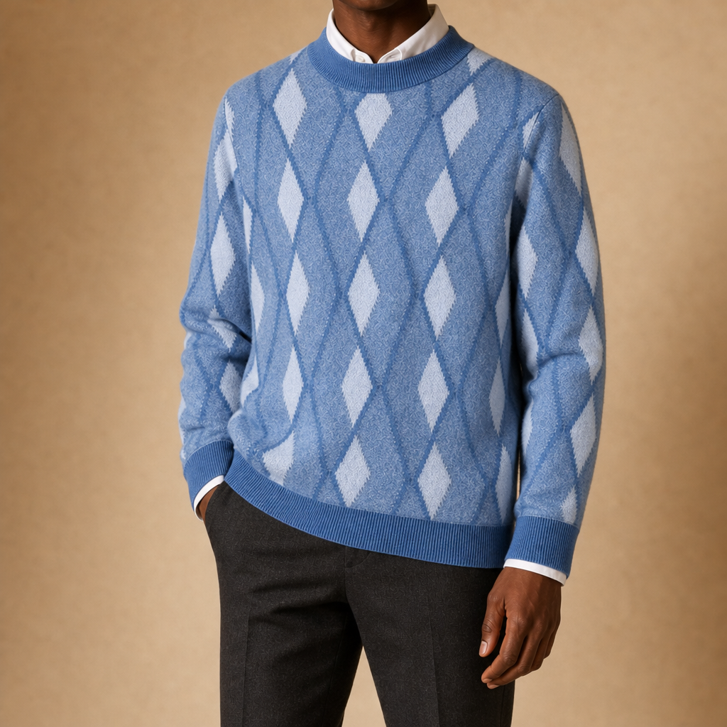 Bancroft Diamond Wool Sweater