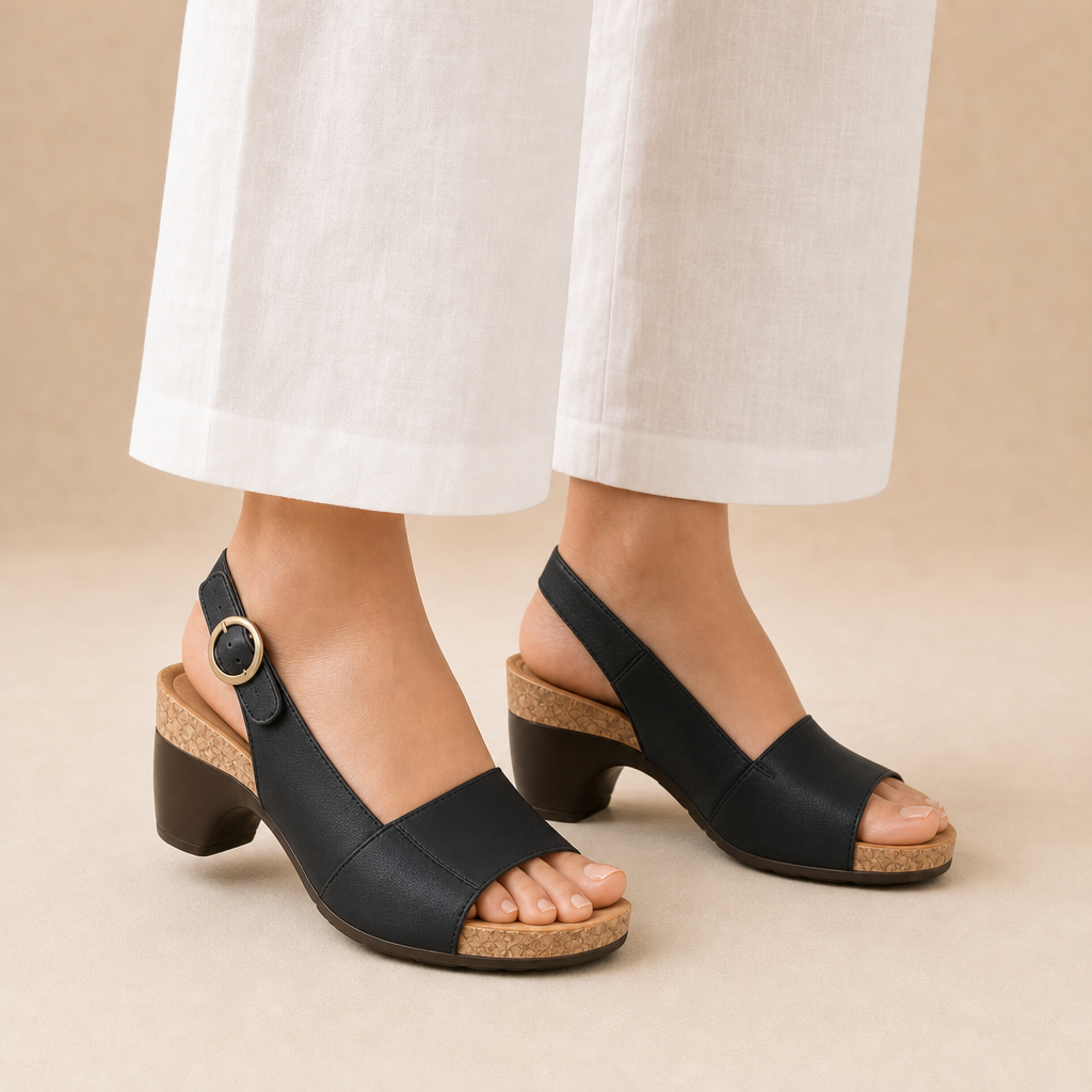 Lorraine Orthopedic Slingback Sandals