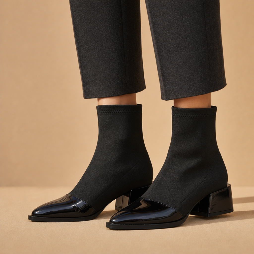 Gretchen Pointed Ankle Boots