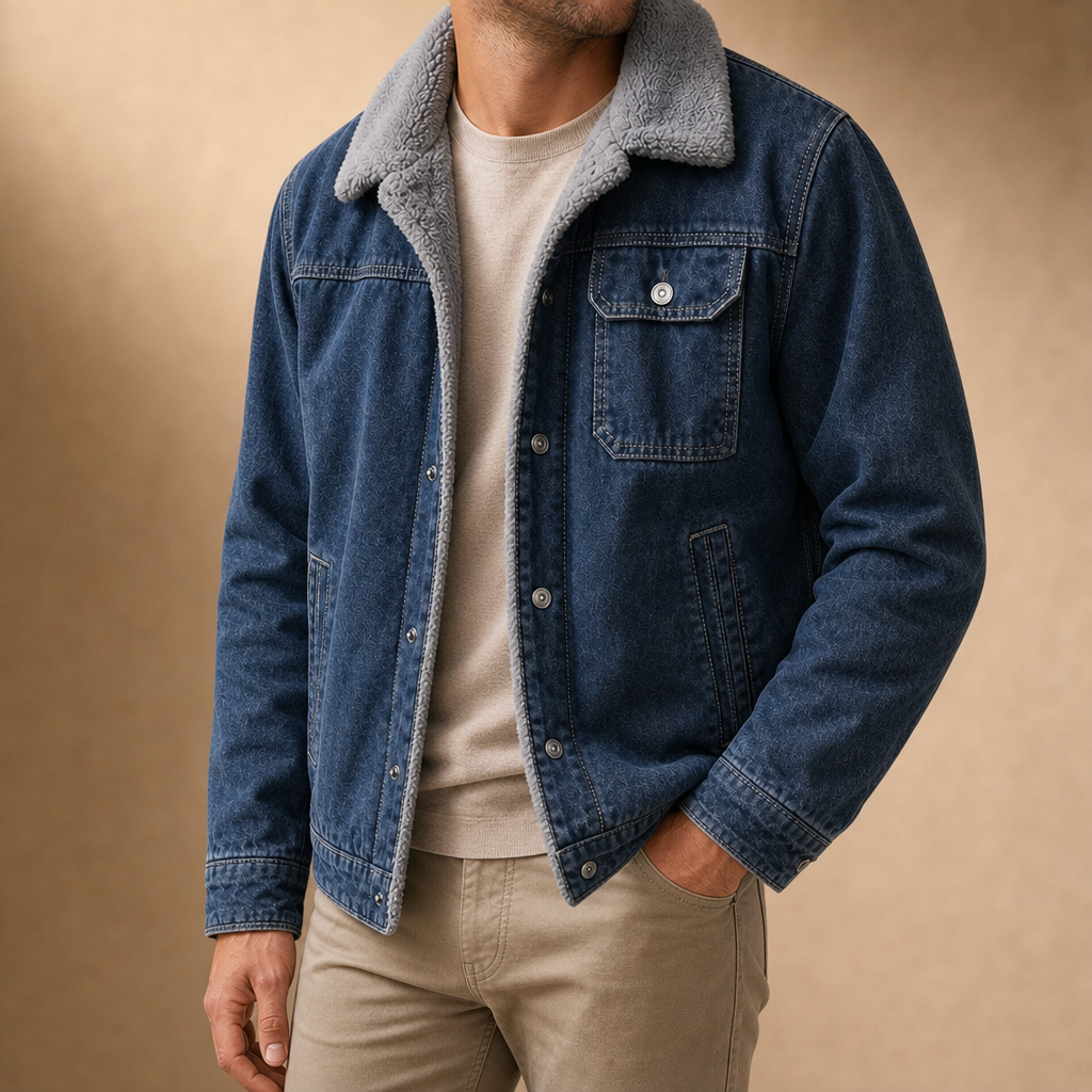 Barrett Fleece Lined Denim Jacket