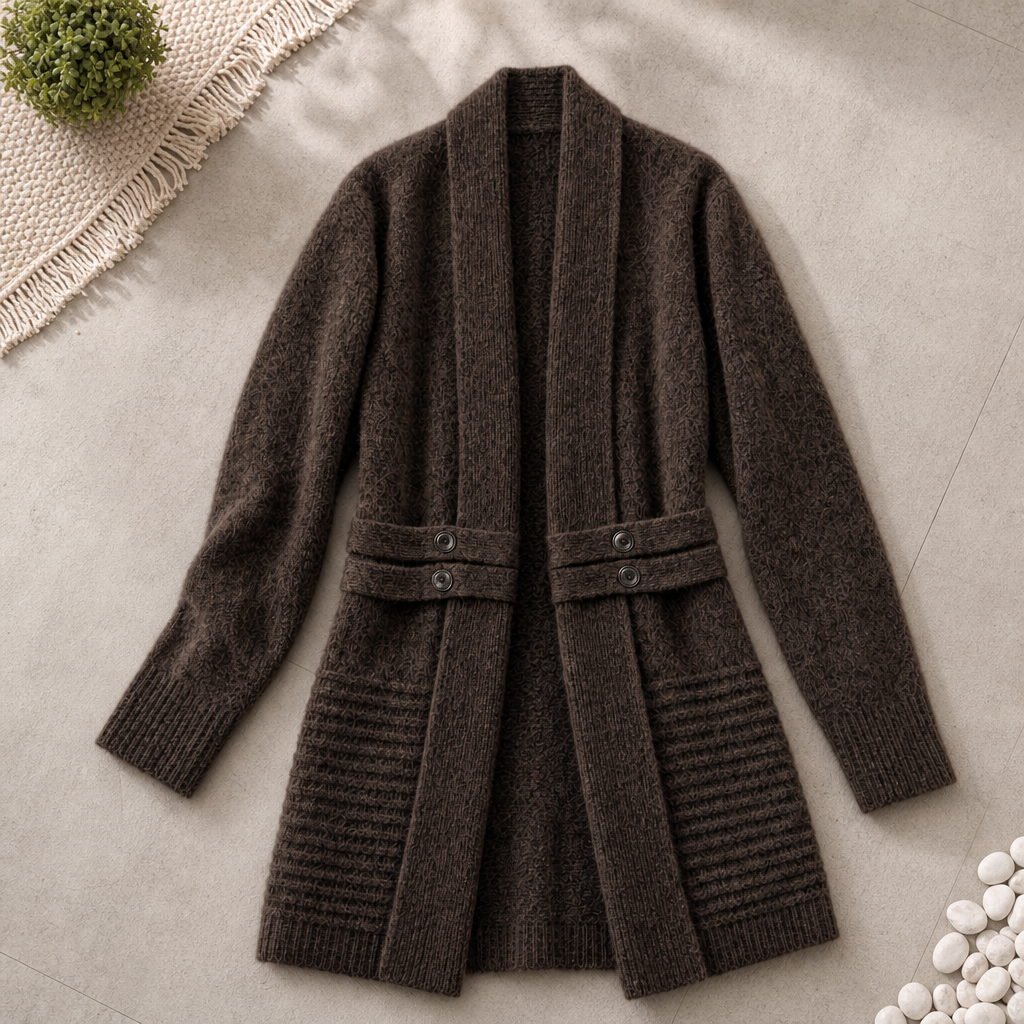 Eileen Ribbed Longline Cardigan