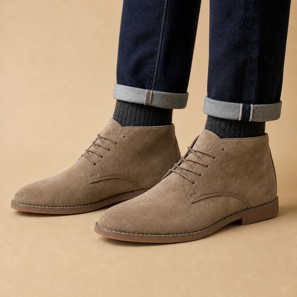 Harrison Suede Ankle Boots