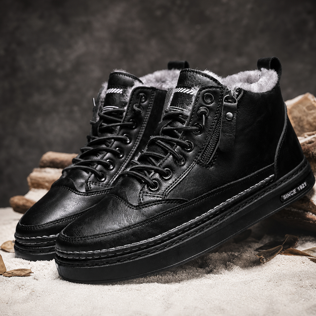 Travis Warm-Lined Ankle Boots