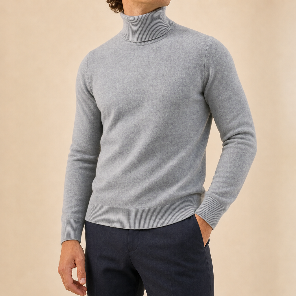 Clark Fine Knit Turtleneck Sweater