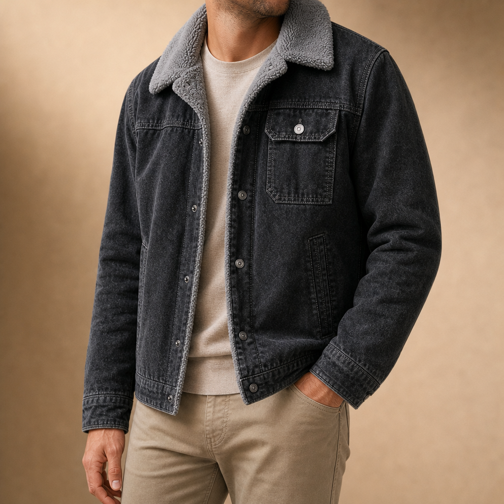 Barrett Fleece Lined Denim Jacket