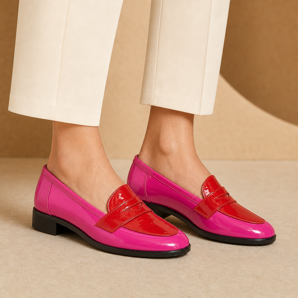 Doris Colorblock Loafers