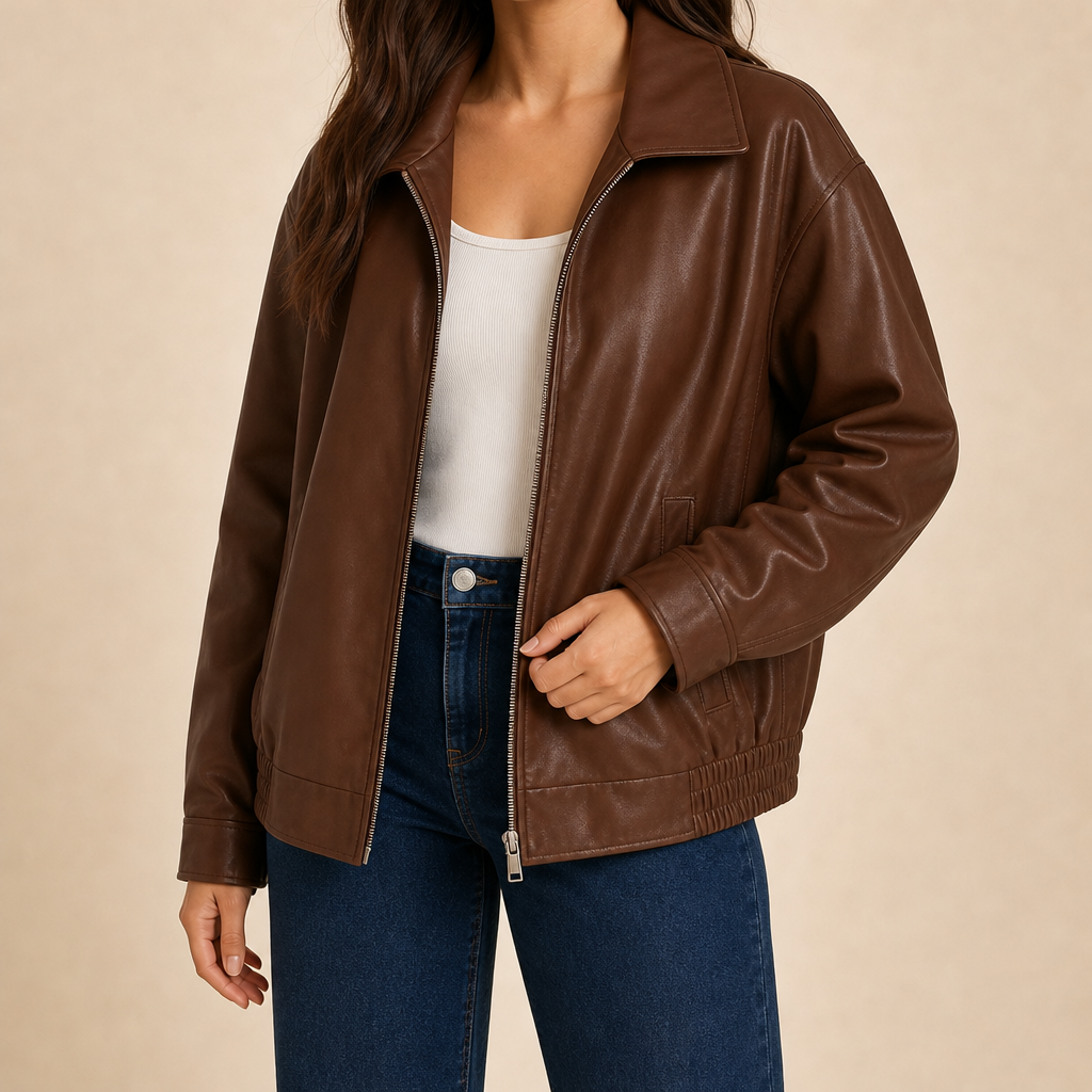 Eloise Oversized Bomber Jacket