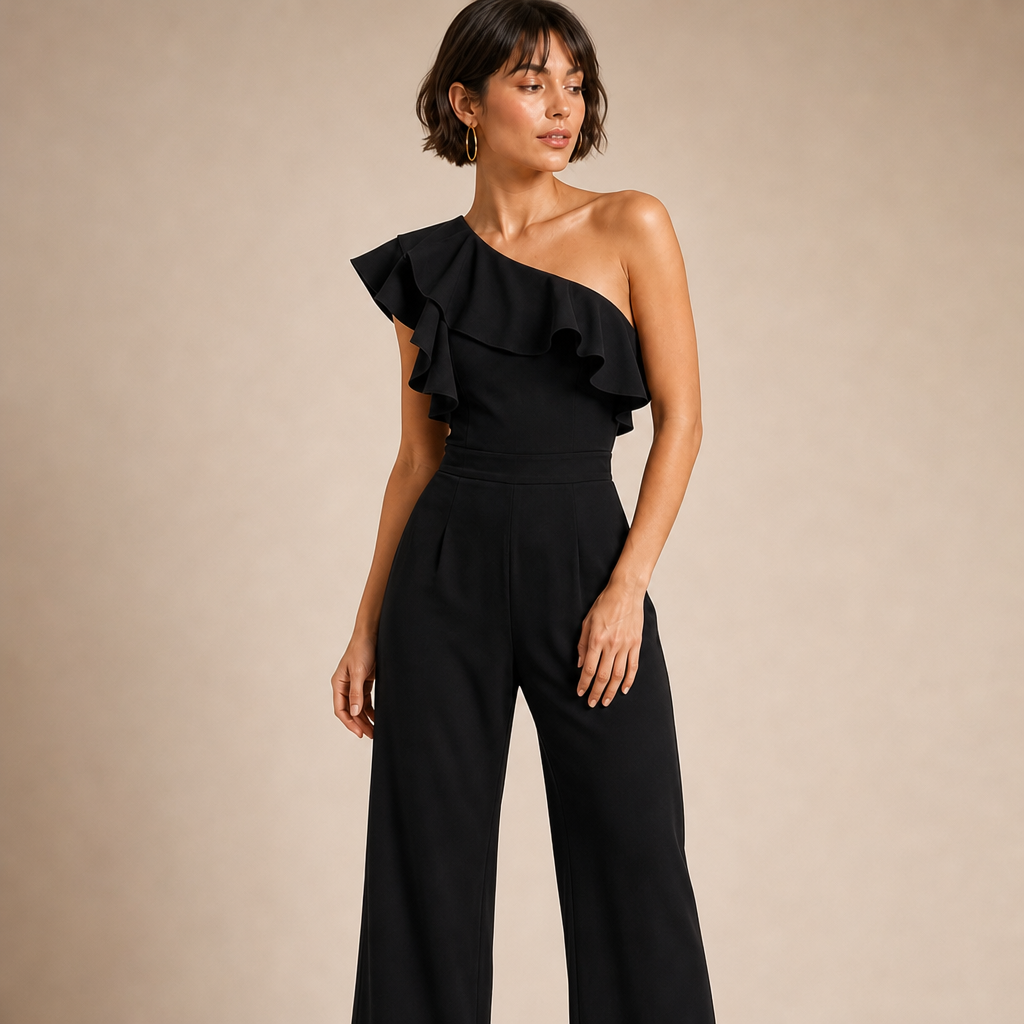 Clarissa One-Shoulder Jumpsuit