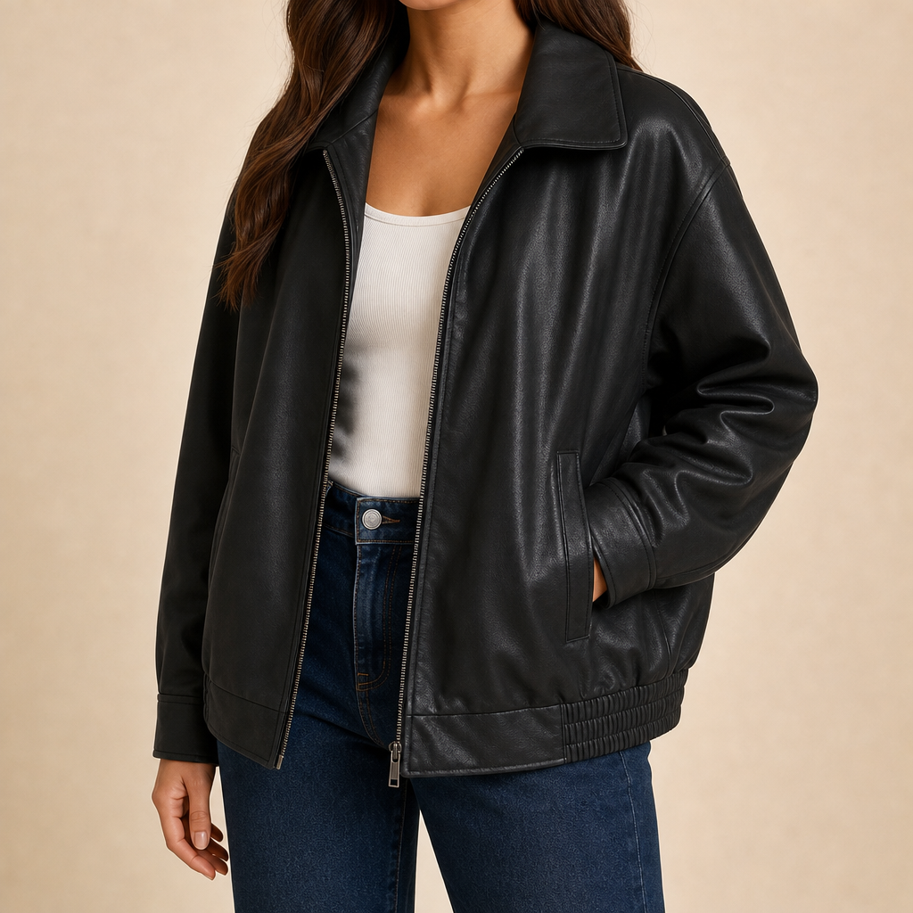 Eloise Oversized Bomber Jacket