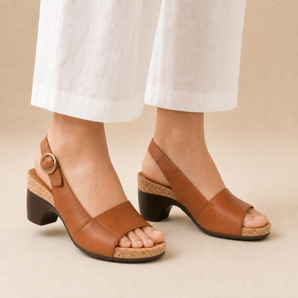 Lorraine Orthopedic Slingback Sandals