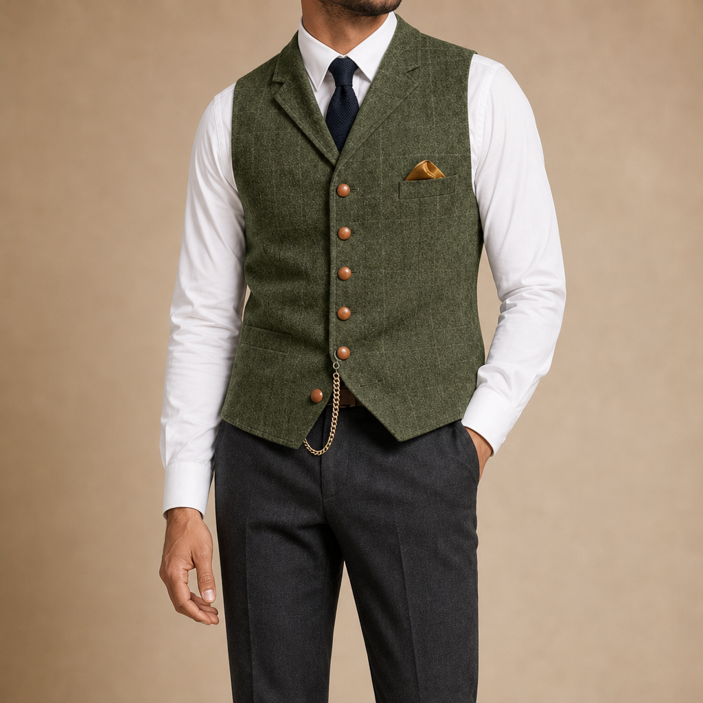 Desmond Shawl Collar Waistcoat