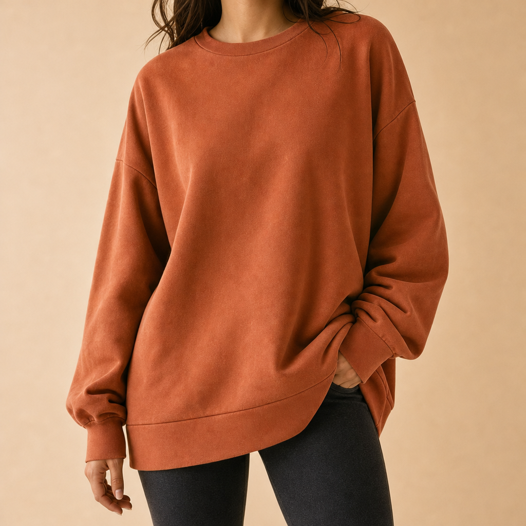 Cora Oversized Crewneck Sweatshirt