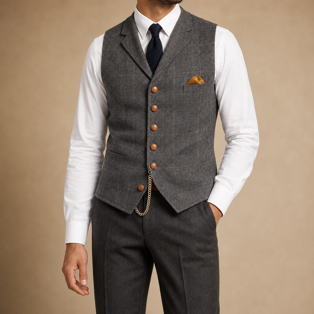 Desmond Shawl Collar Waistcoat
