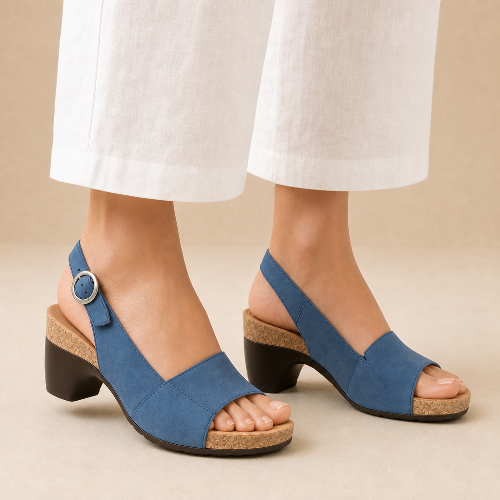Lorraine Orthopedic Slingback Sandals