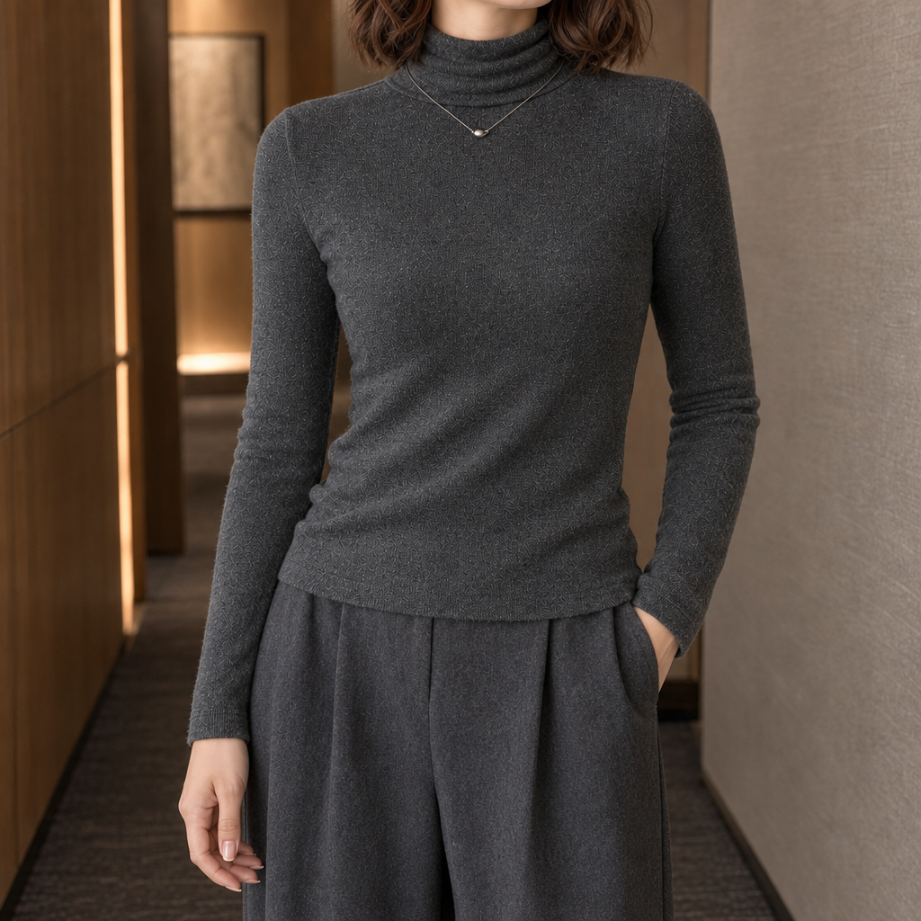 Marlene Sparkle Turtleneck Sweater