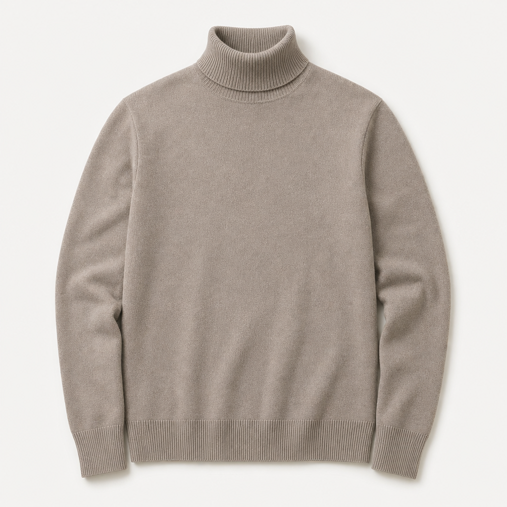 Clark Fine Knit Turtleneck Sweater