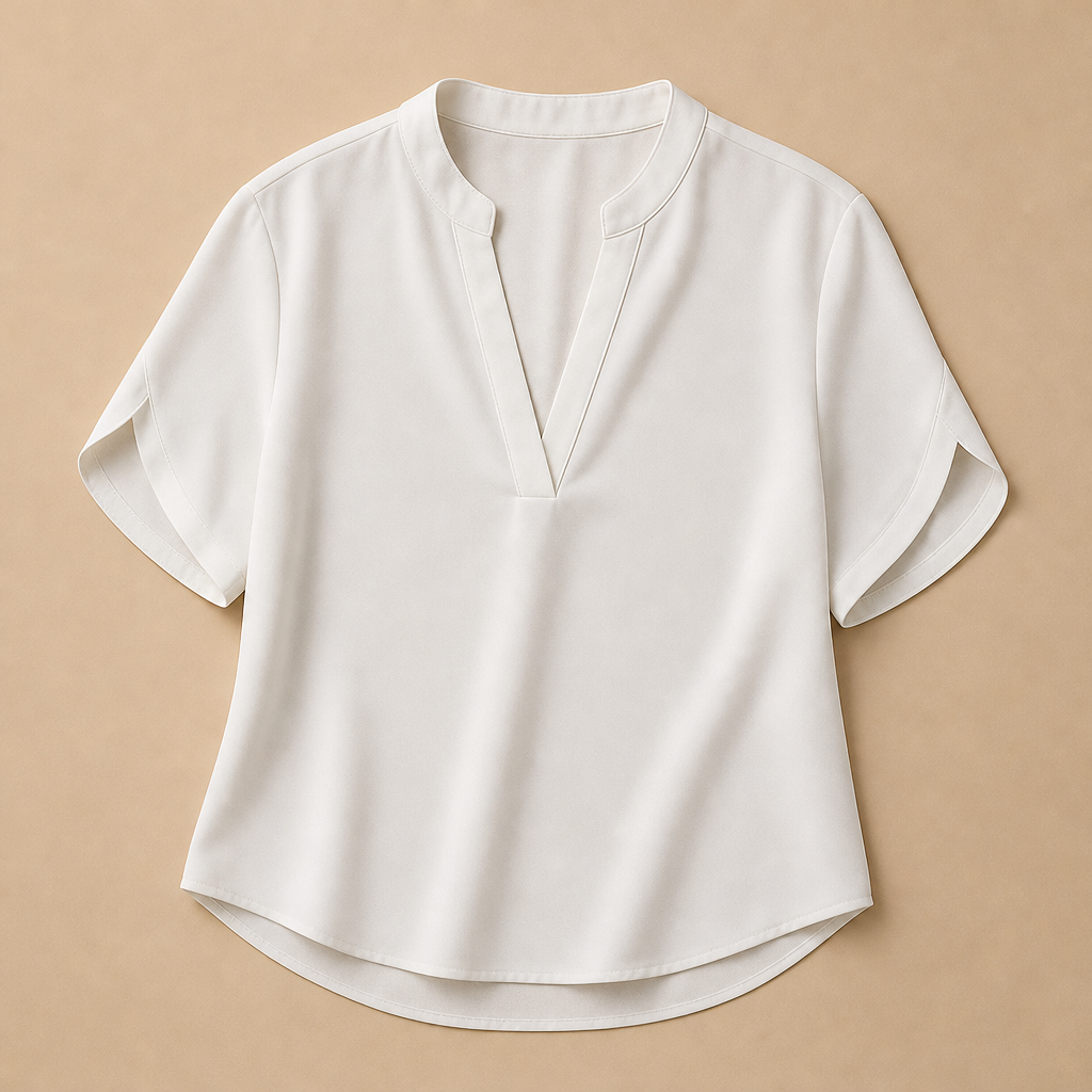 Marian Split-Sleeve Blouse