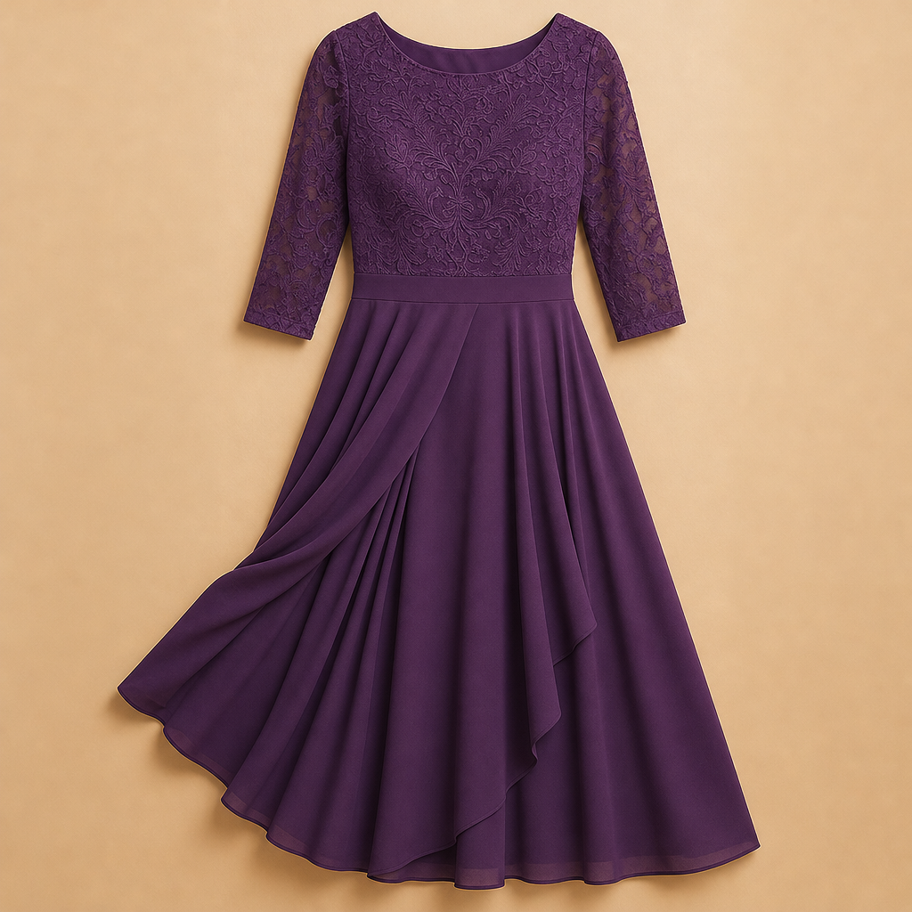 Lillian Lace Midi Dress