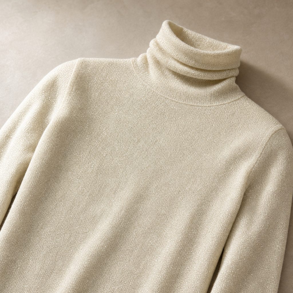 Marlene Sparkle Turtleneck Sweater