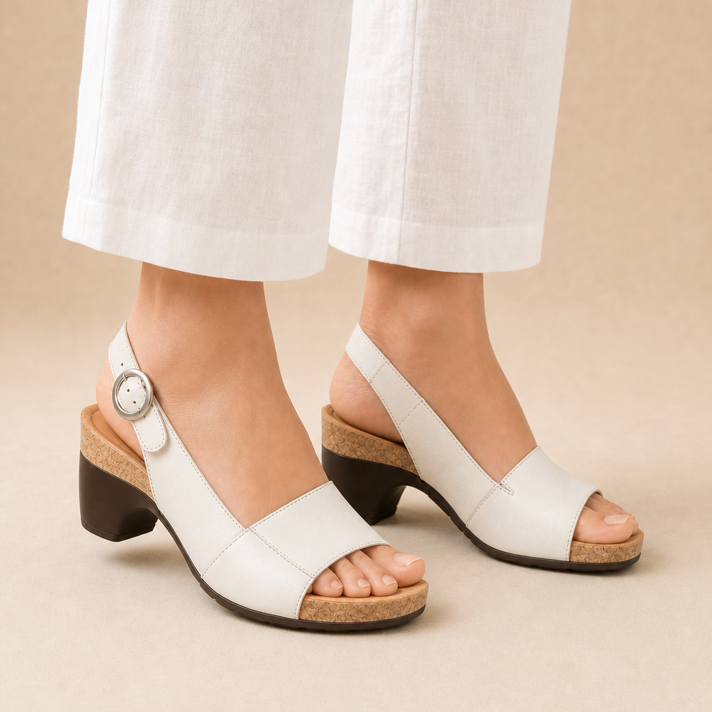 Lorraine Orthopedic Slingback Sandals