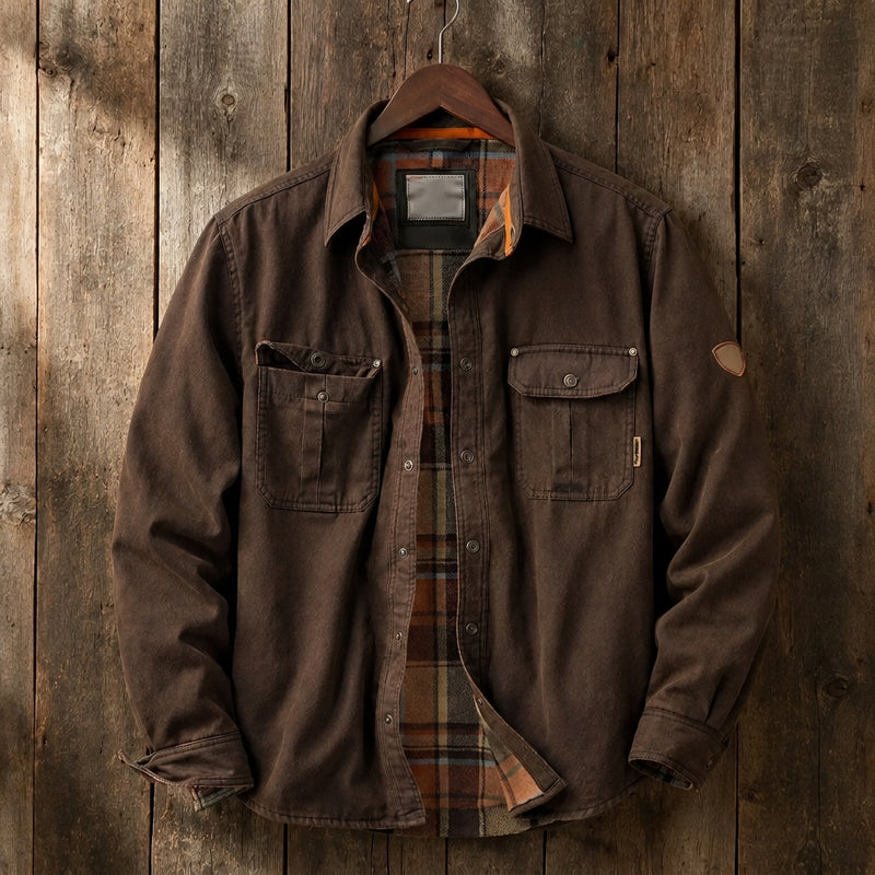 Dawson Flannel-Lined Shirt Jacket