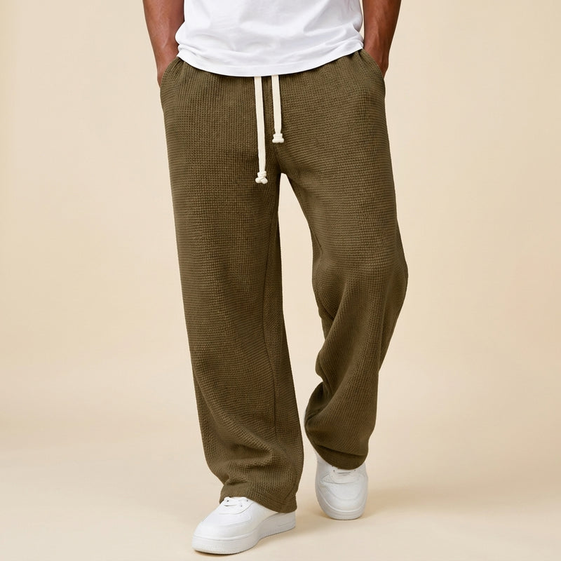 Whitfield Waffle-Knit Pants