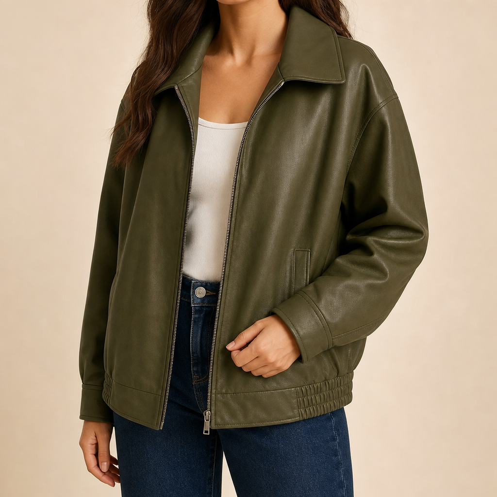 Eloise Oversized Bomber Jacket