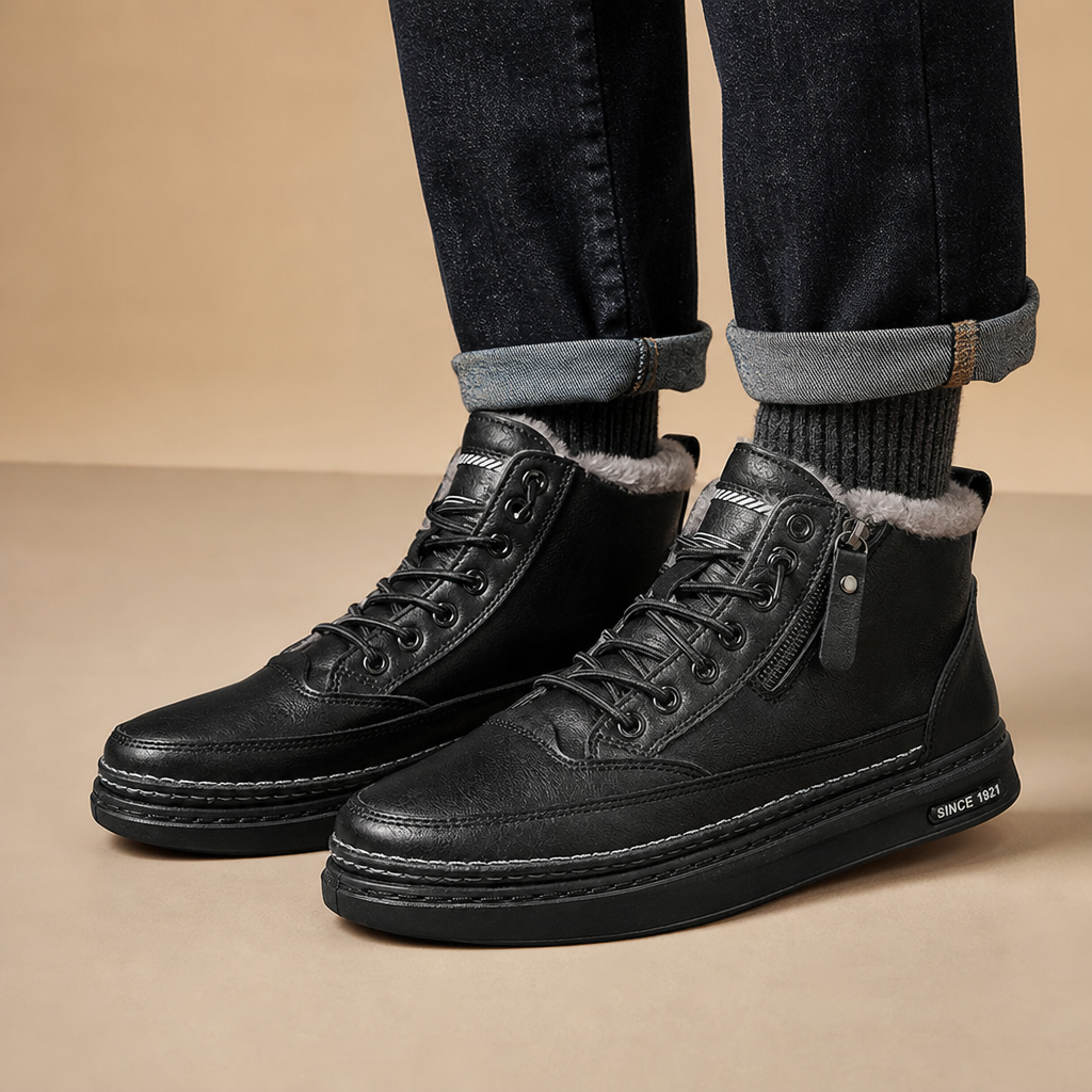 Travis Warm-Lined Ankle Boots