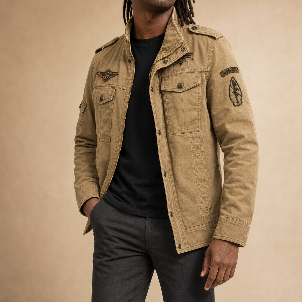 Doyle Cotton Utility Jacket