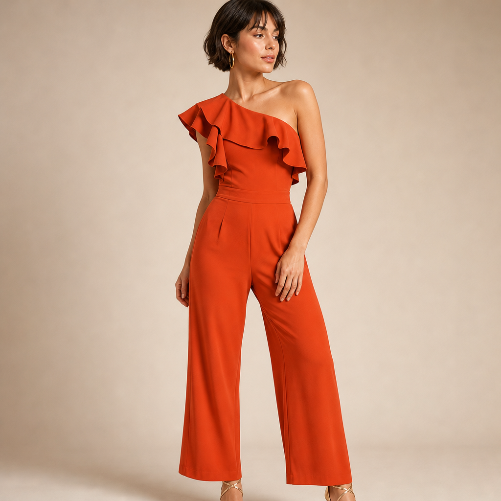 Clarissa One-Shoulder Jumpsuit