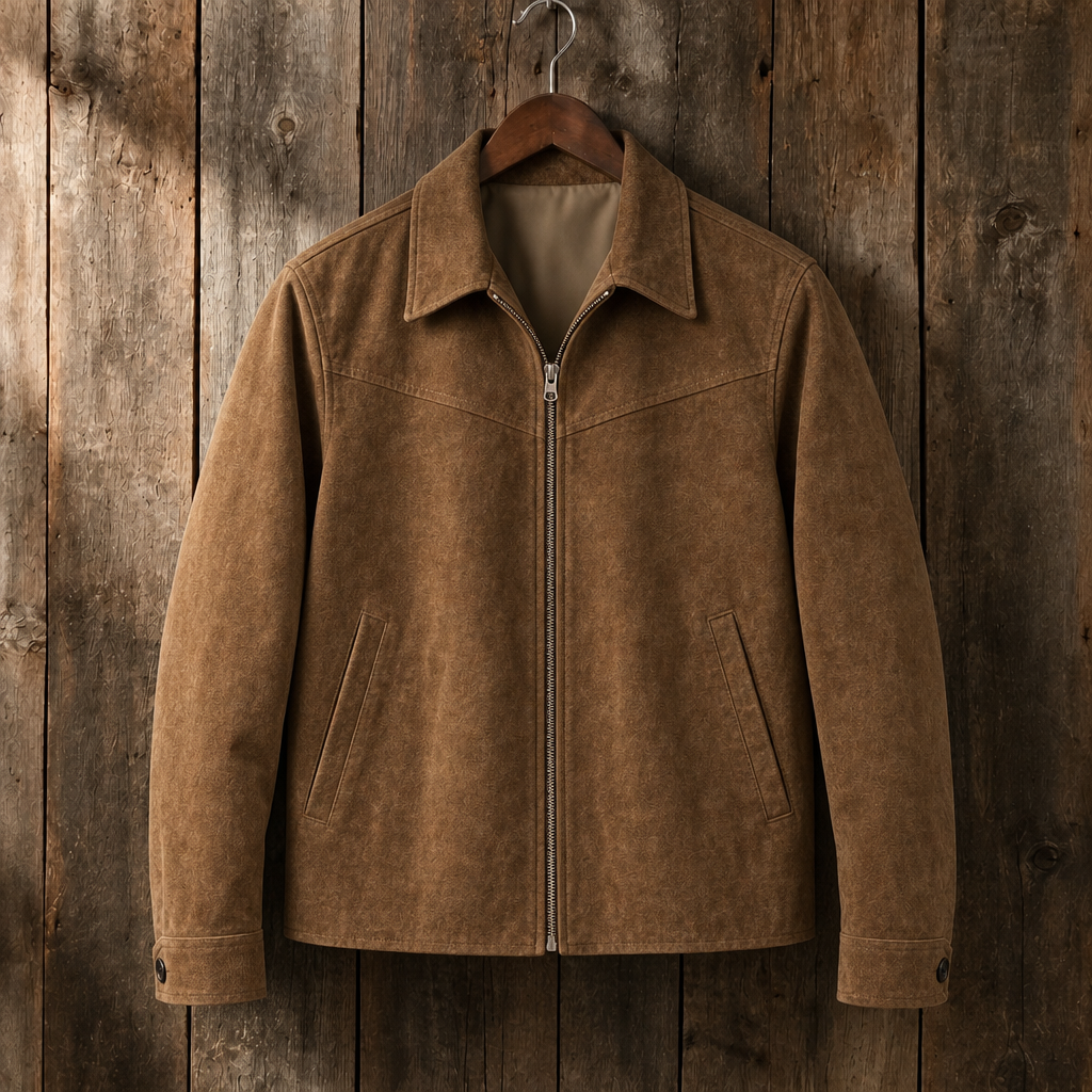 Wayne Vintage Zip Jacket