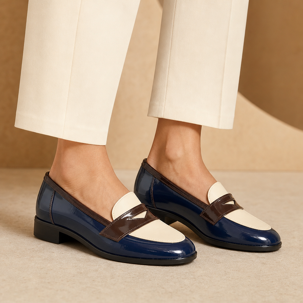 Doris Colorblock Loafers