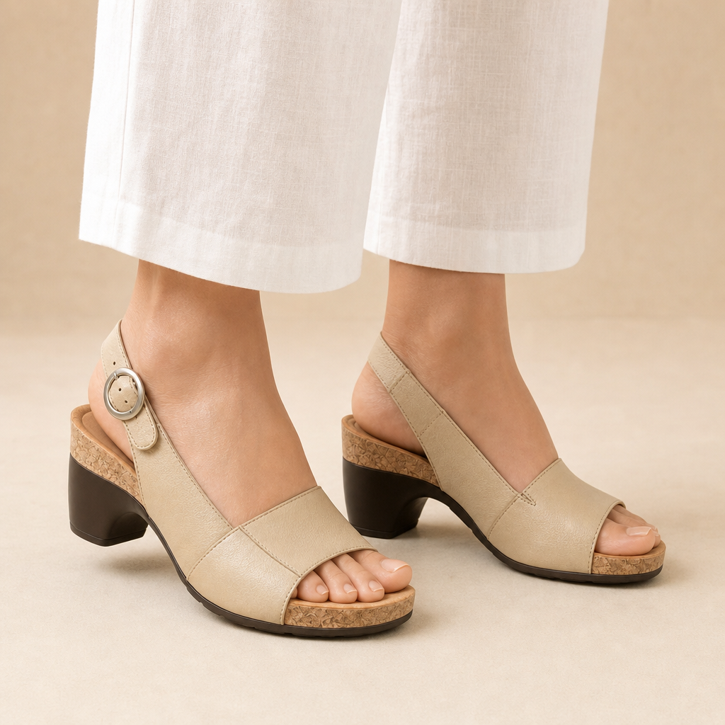 Lorraine Orthopedic Slingback Sandals
