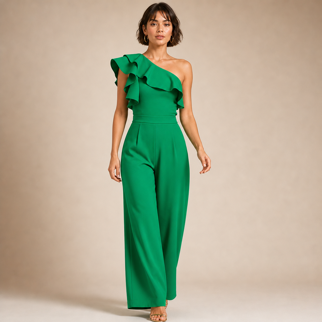 Clarissa One-Shoulder Jumpsuit