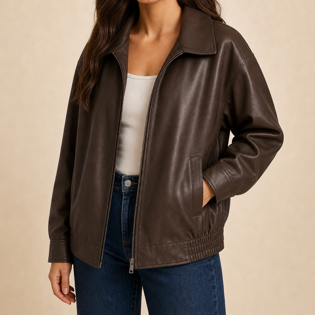 Eloise Oversized Bomber Jacket