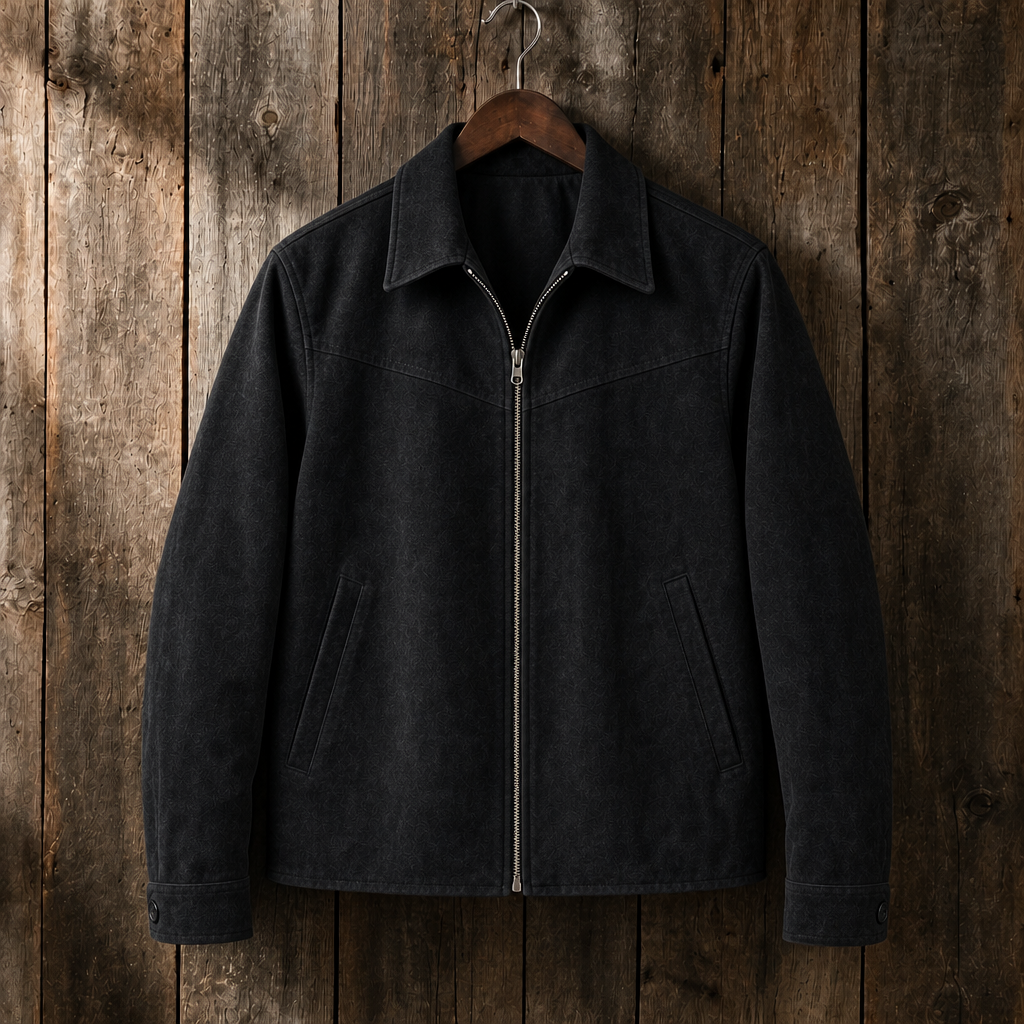 Wayne Vintage Zip Jacket