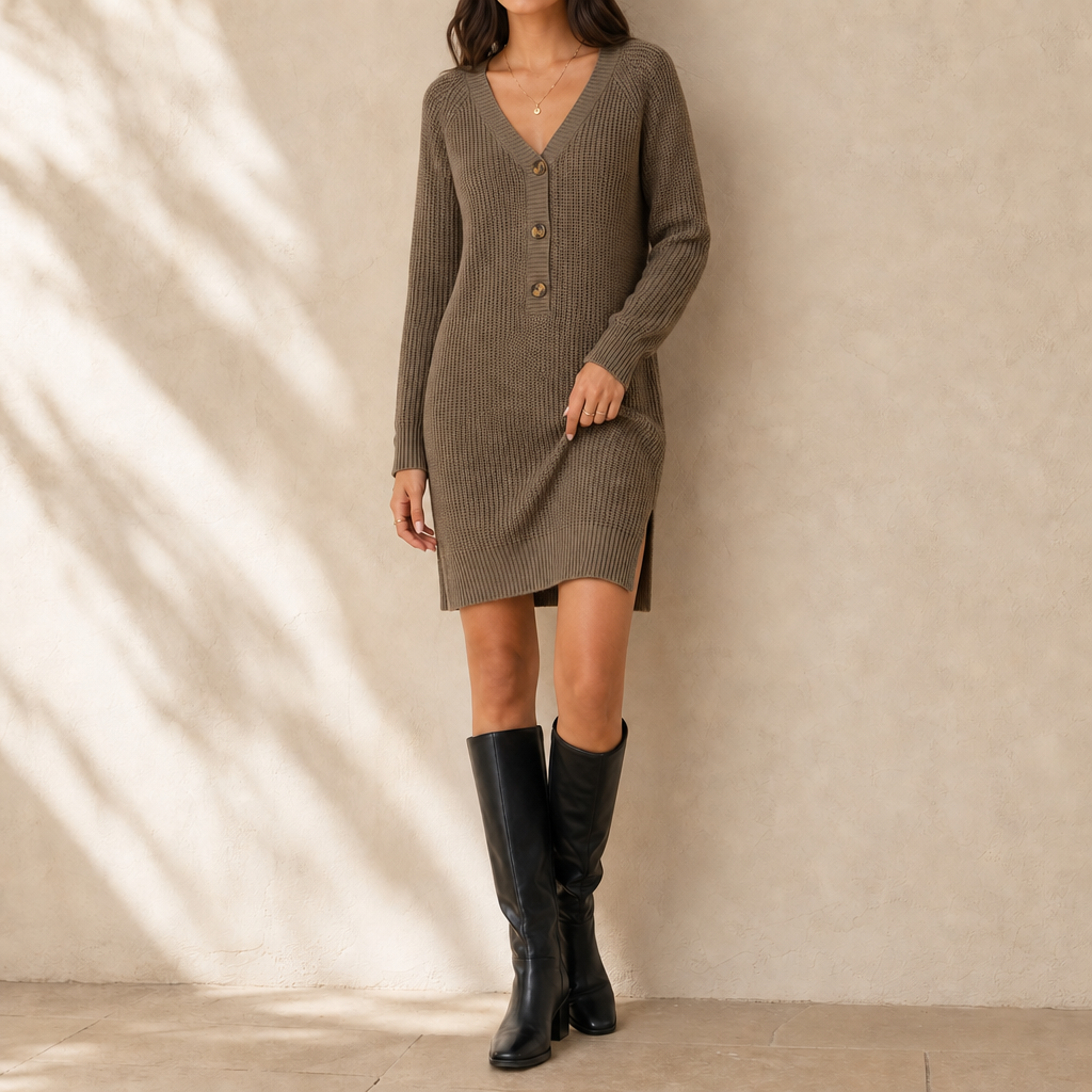 Constance Knit Mini Dress