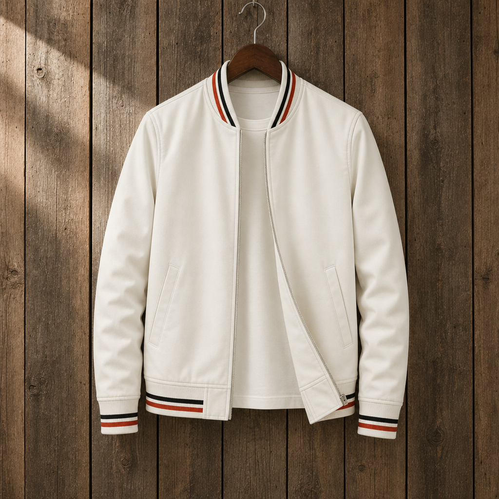 Wallace Zip Bomber Jacket