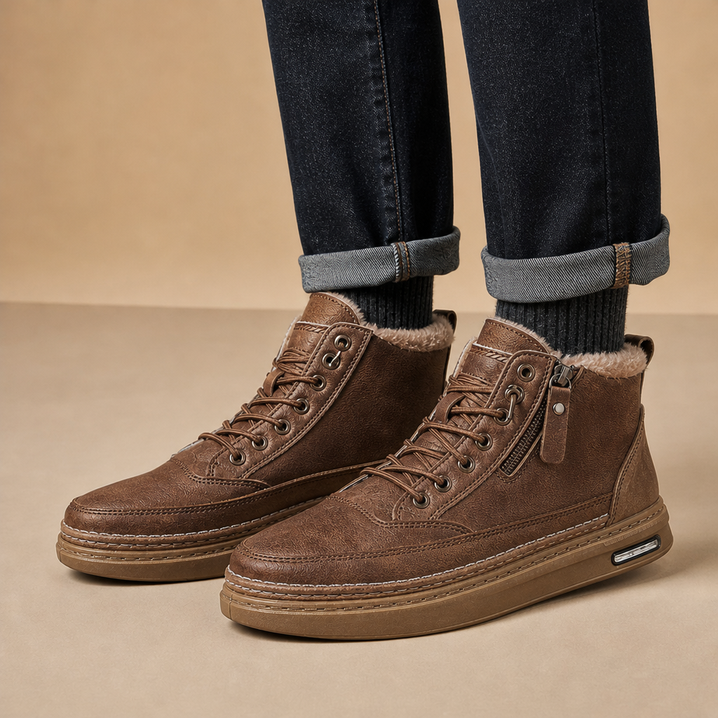 Travis Warm-Lined Ankle Boots