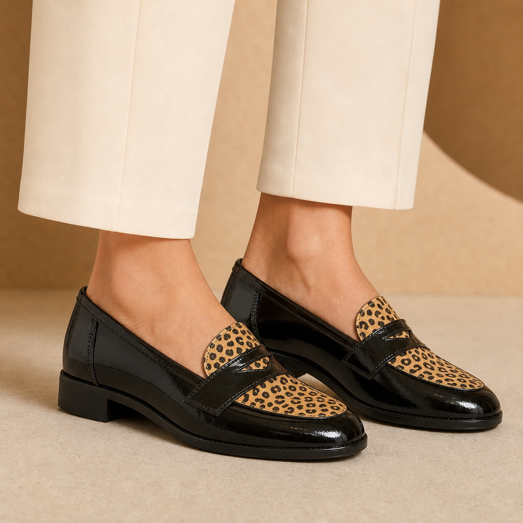 Doris Colorblock Loafers