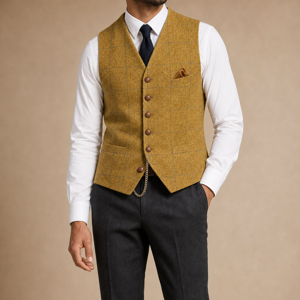 Desmond Shawl Collar Waistcoat