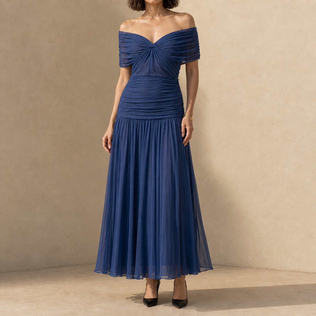 Vera Off-Shoulder Maxi Dress