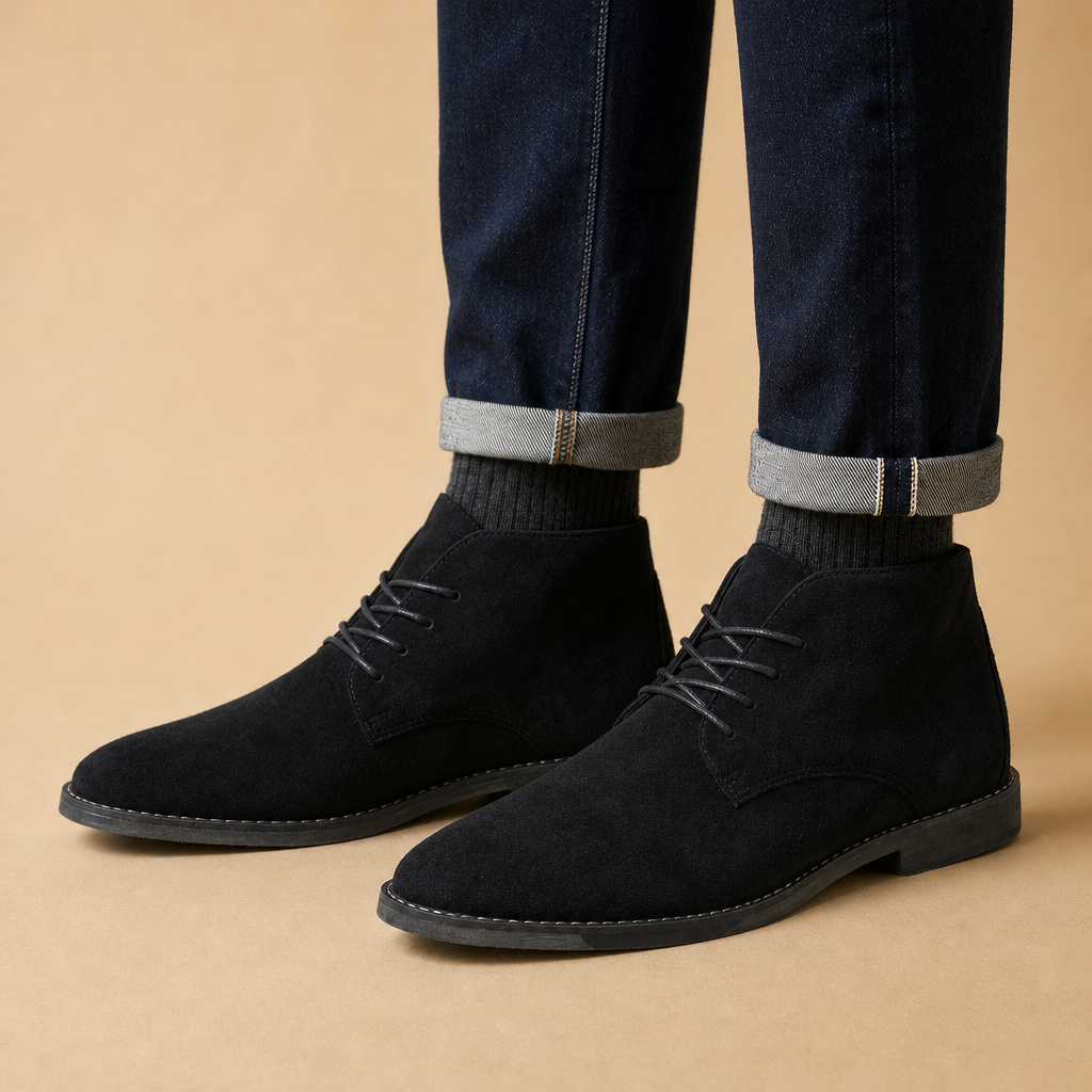 Harrison Suede Ankle Boots