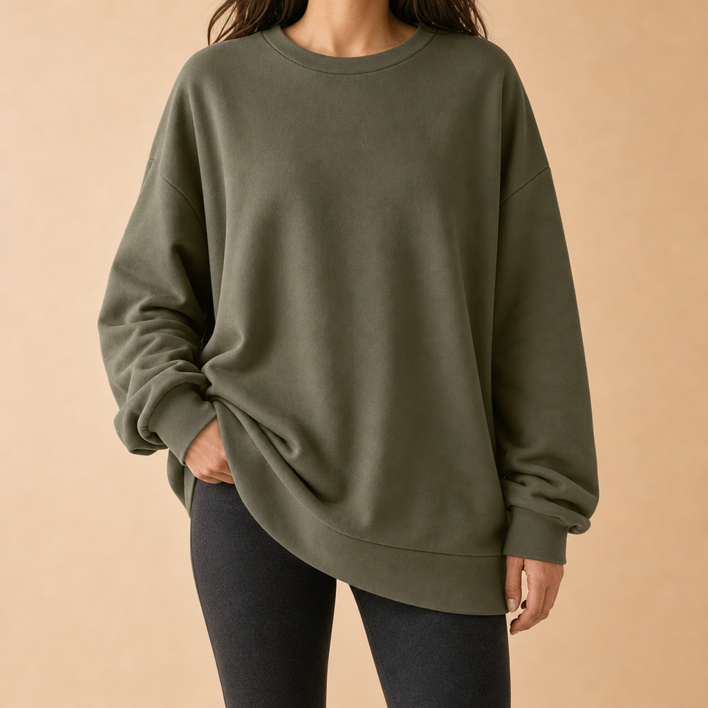 Cora Oversized Crewneck Sweatshirt
