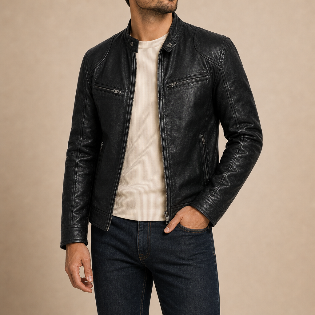 Grant Zip Moto Jacket